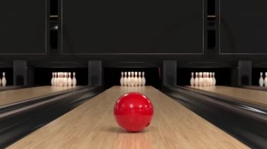 Bowling Vuruşu yavaş çekimde