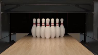 Bowling Vuruşu yavaş çekimde