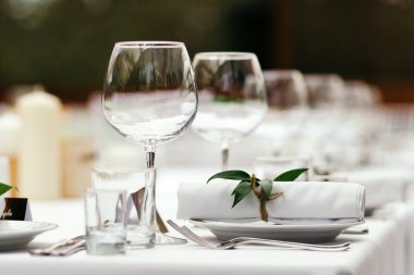 Dekor düğün. Rustik ayarlama tablo.