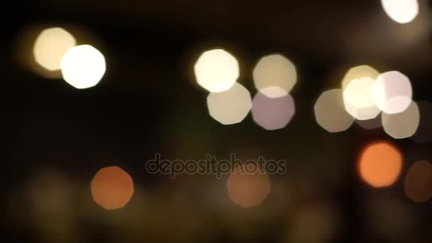 Cercles colorés boucle arrière-plan vidéo 