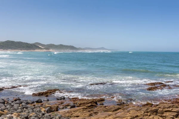 Gonubie 海滩在南非 — 图库照片