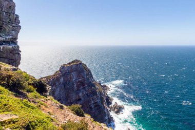 Cape Point in Western Cape South Africa - Fotoğraf, yaya yolunda çekilmiştir.