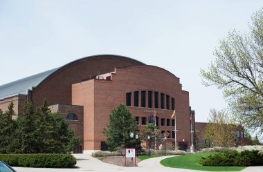 Minneapolis, Mn, Amerika Birleşik Devletleri - 2 Mayıs 2017: Williams Arena, Minnesota Üniversitesi kampüsünde. Williams Arena University of Minnesota Altın Gophers basketbol takımı ana sayfa.
