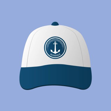 vektör beyzbol şapkası