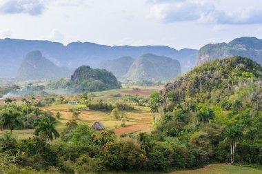 Panoramik Vinales Valley, Küba