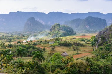 Panoramik Vinales Valley, Küba