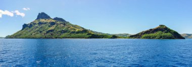 Fiji'Waya Lailai adasının görünümü