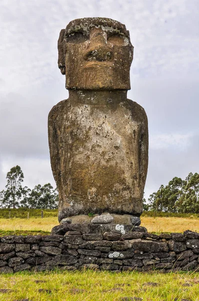 AHU Akivi witryny w Easter Island, Chile — Zdjęcie stockowe