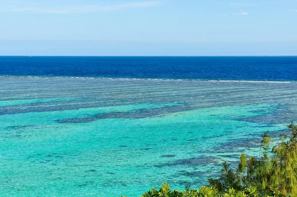 Panorama du point de vue sur l'île de Mana, Fji — Photo