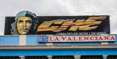 Cienfuegos, Küba'da Che Guevara ile Billboard