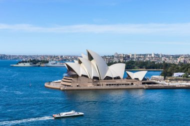 Sydney, Avustralya opera binasının görünümü