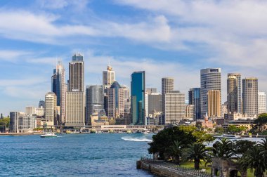 CBD üzerinden Kirribilli Sydney, Avustralya