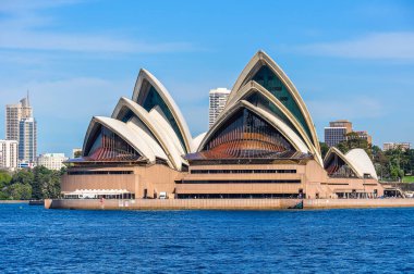 Opera House from Kirribilli in Sydney, Australia clipart
