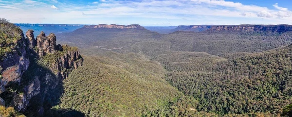 Panoramablick auf blaue berge bei sydney, australien — Stockfoto