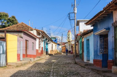 Trinidad, Küba'da renkli evleri