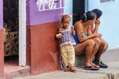 Trinidad, Küba'da yemek çocuk