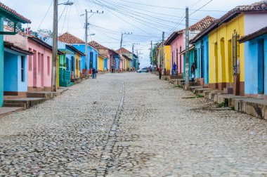 Trinidad, Küba'da sokak sahne