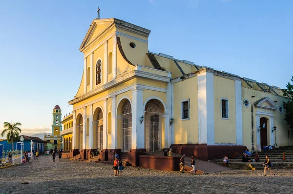 La iglesia principal en Trinidad, Cuba — Foto de Stock