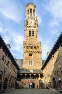 Belçika, Bruges 'deki çan kulesi.