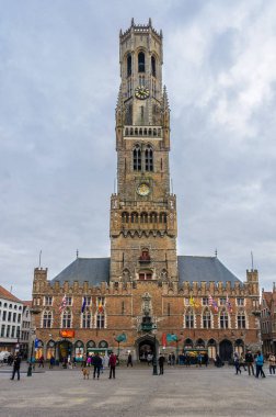 Belçika, Bruges 'deki çan kulesi.