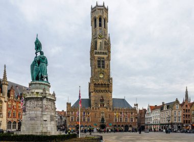 Belçika, Bruges 'deki çan kulesi.