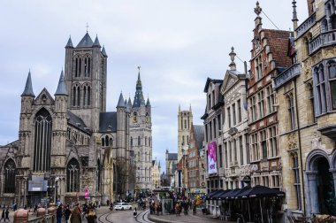 Ghent, Belçika'daki üç kule