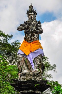 Tanrı heykeli Tirta Empul Tapınağı, Bali, Endonezya