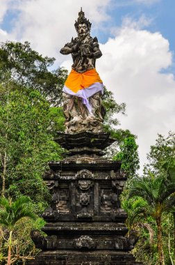 Tanrı heykeli Tirta Empul Tapınağı, Bali, Endonezya
