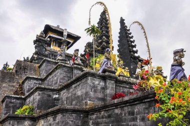 Görünüm Pura Besakih Tapınağı, Bali, Endonezya