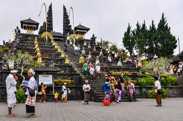 Templo de Pura Besakih, Bali, Indonésia — Fotografia de Stock