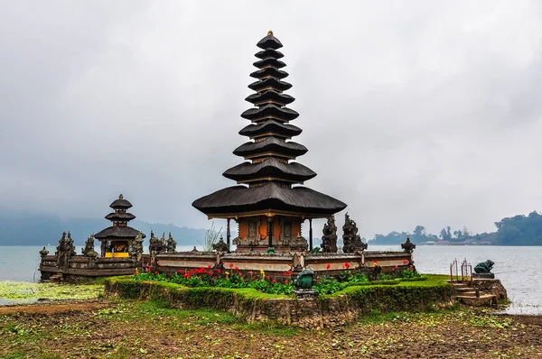 Pura ulun danu bratan ναός, μπαλί, Ινδονησία — Φωτογραφία Αρχείου