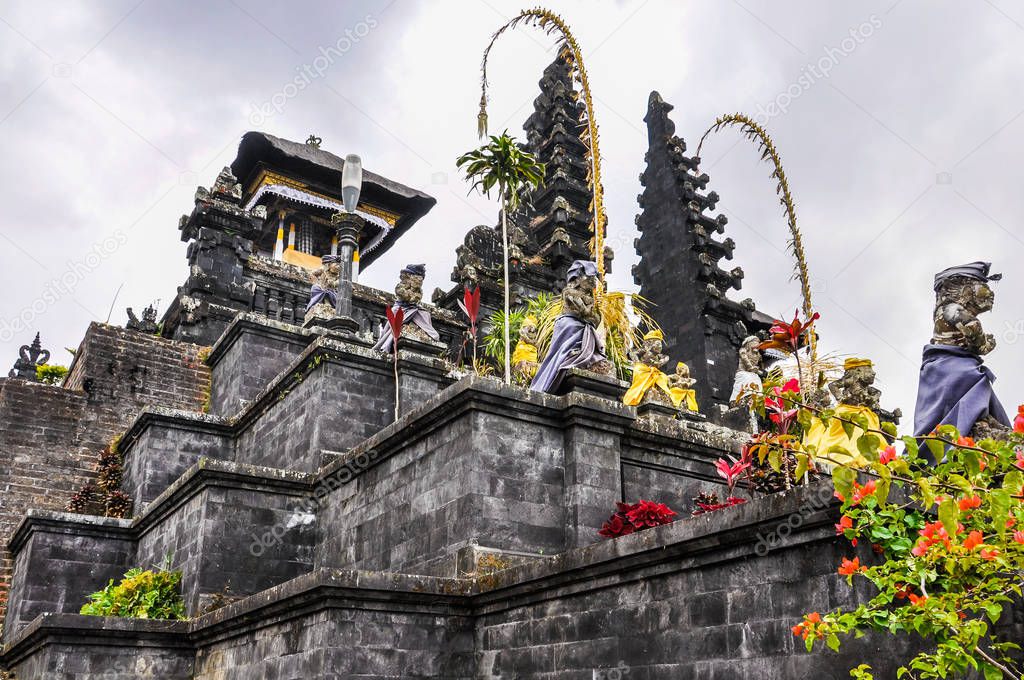 View of  Pura Besakih Temple, Bali, Indonesia