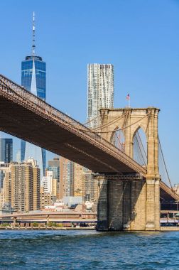 Dumbo, Nyc, ABD Brooklyn köprüsünden