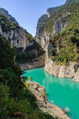 Gorge, Congost de Mont-isyankar Katalonya, İspanya