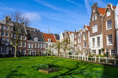 Patio in Begijnhof, Amsterdam, Holland