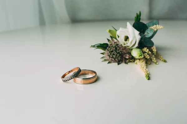 Bröllop Bukett Med Vackra Blommor — Stockfoto