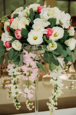 Çiçek düğün buket gül dan.