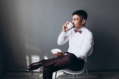 Damadın düğün hazırlıkları..