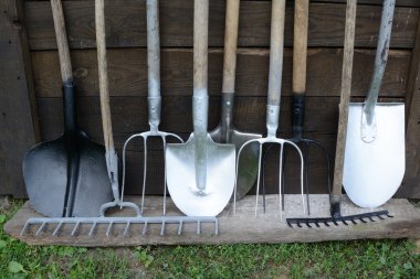 A set of tools clipart