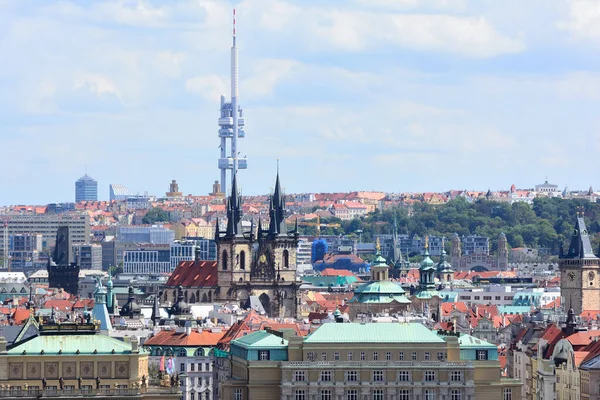 布拉格是欧洲国家捷克共和国的首都. — 图库照片
