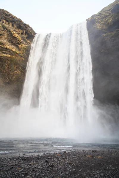 Skgafoss şelale Güney İzlanda