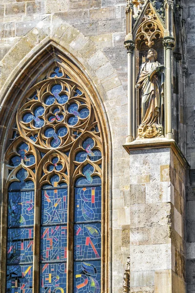 Detalhe Catedral de Santo Estêvão, Viena. Áustria . — Fotografia de Stock
