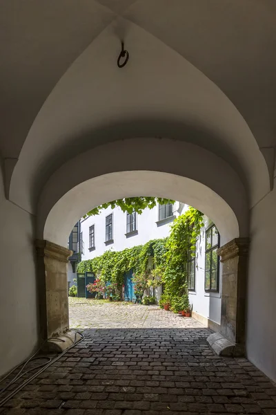 Jalan dari kota tua di pusat Wina. Austria . — Stok Foto