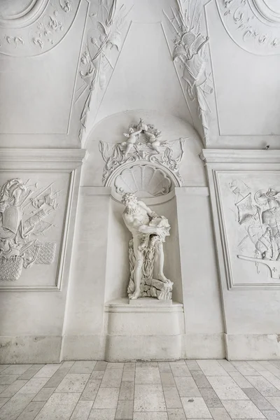Интерьер Зимнего дворца князя Евгения Савойского в Вене . — стоковое фото