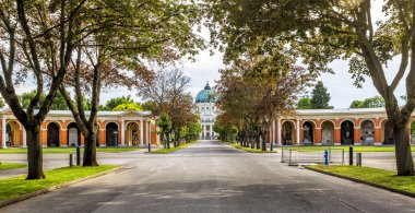 Viyana, Avusturya 'daki Zentralfriedhof Mezarlığı