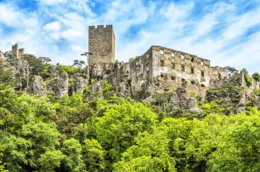 Rauhenstein castle Baden bölgesi yakınındaki Viyana. 