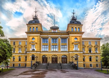 Oulu City Hall (Oulun kaupungintalo). Oulu, Finland.