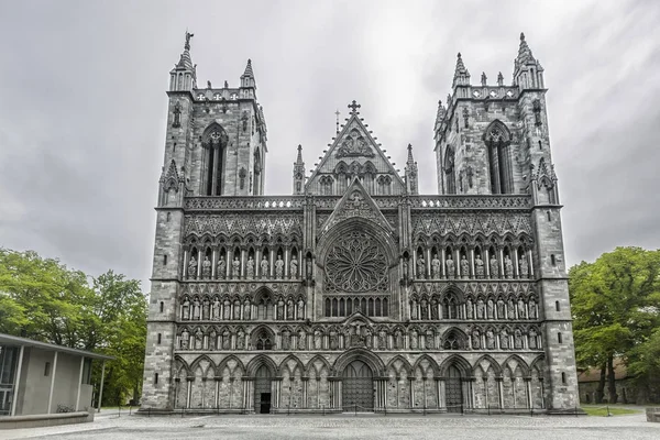 Cathédrale de Nidaros à Trondheim, Norvège . — Photo