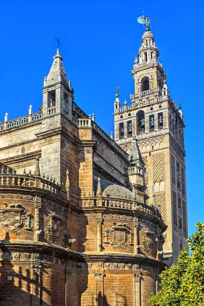 Cathedral of Saint Mary of the See. Seville, Spain. — Stock Photo, Image