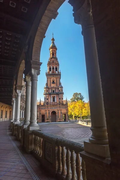 Plaza Espana. Sevilla — Stockfoto